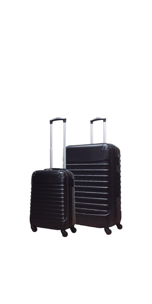 2-Piece ABS Hardshell Travel Suitcase Set