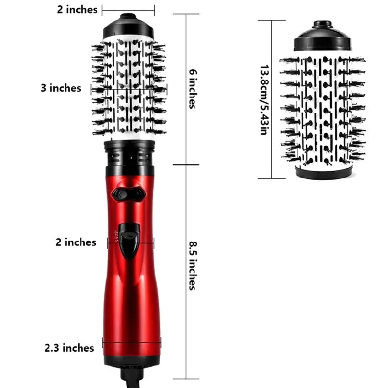 3-in-1 Rotating Hair Brush, Styler & Dryer