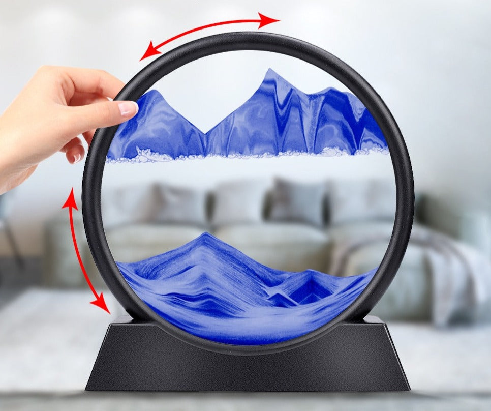 3D Sandscape Hourglass