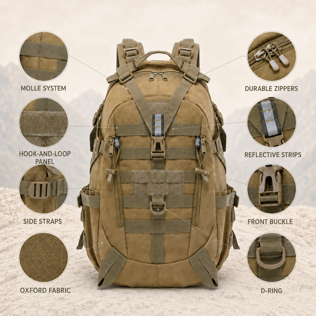 40-Liter Tactical Backpack