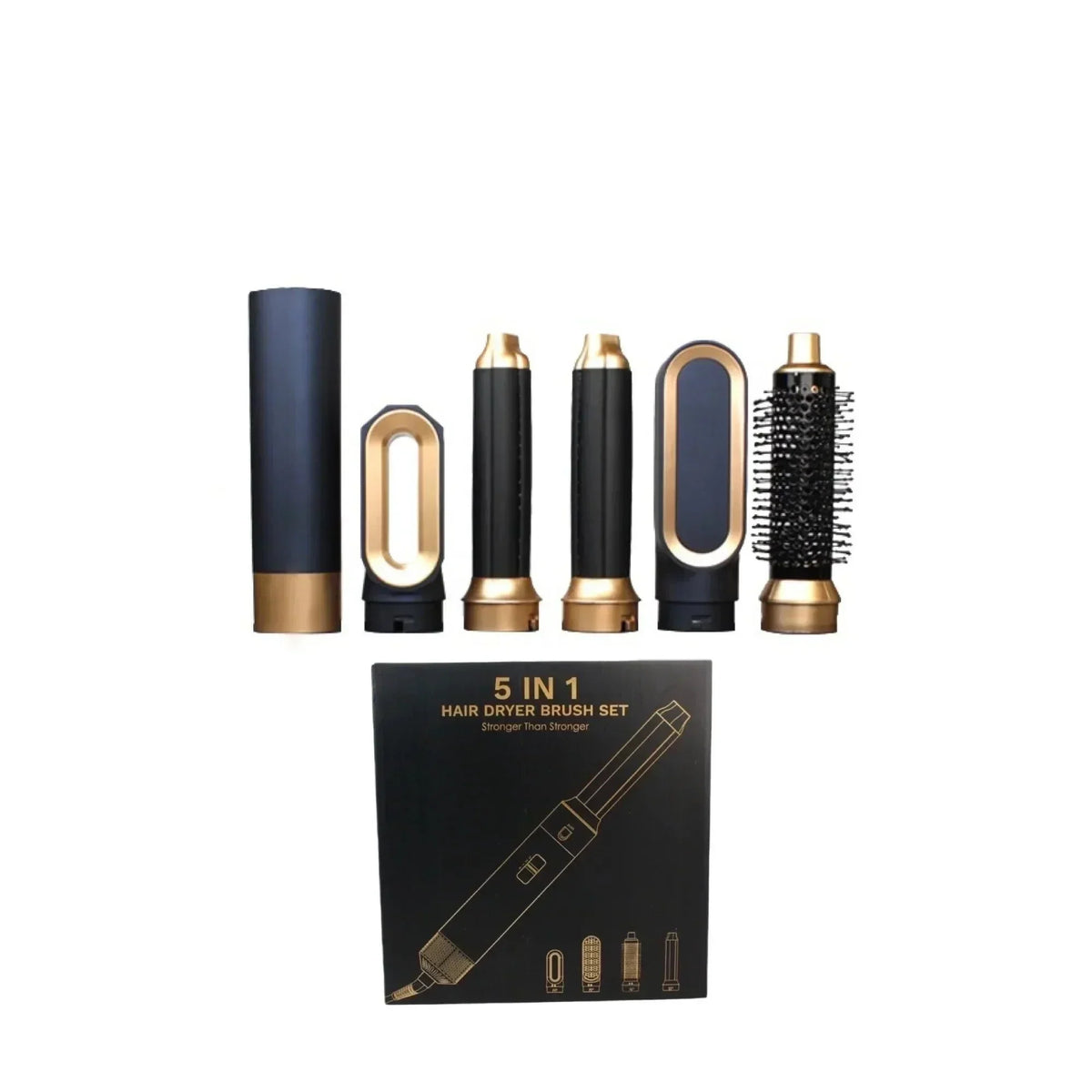 5-in-1 Hair Styler | 1000W Hot Air Brush with Ionic Technology