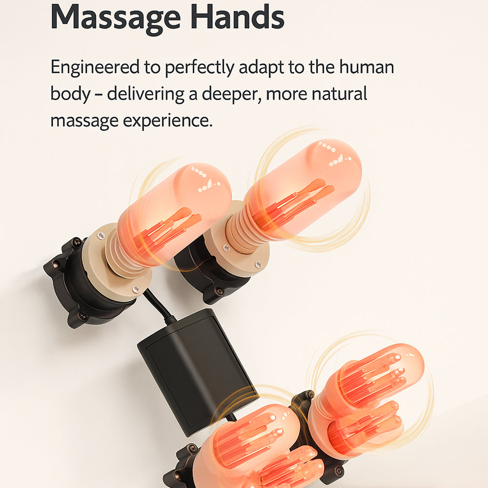 8D Massage Chair with Zero Gravity and Heat Therapy - Model S9