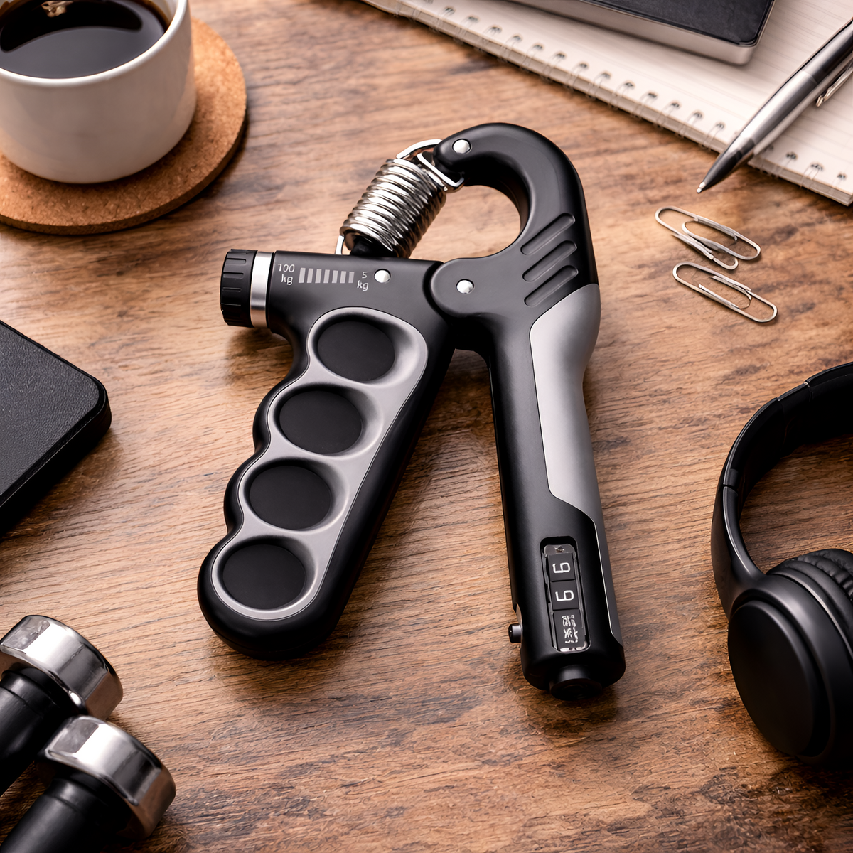 Adjustable Hand Grip Strengthener for Strength Training