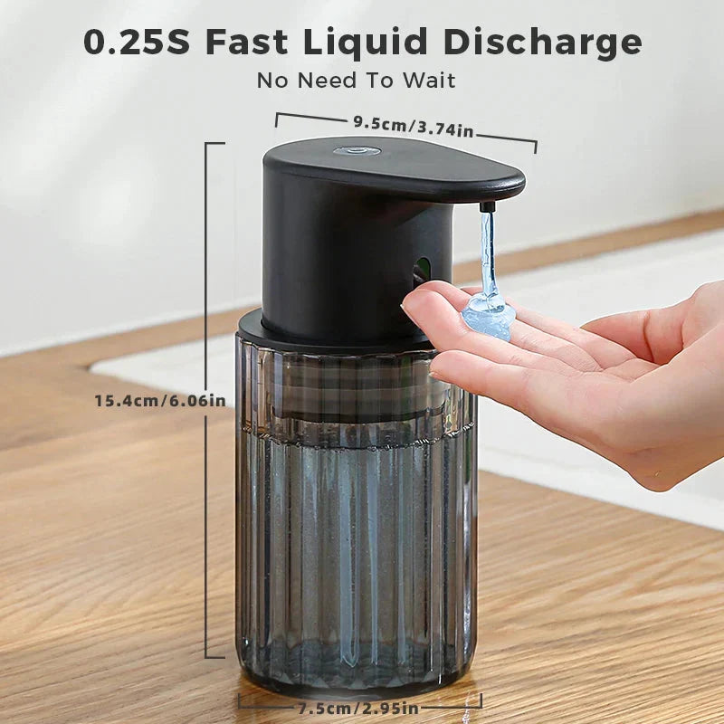 Automatic Soap Dispenser - Sensor-Operated Hygienic Dispensing, Rechargeable and Refillable