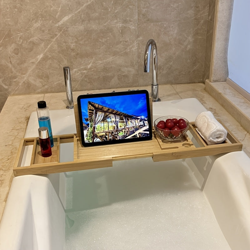 Bamboo Bathtub Caddy Tray