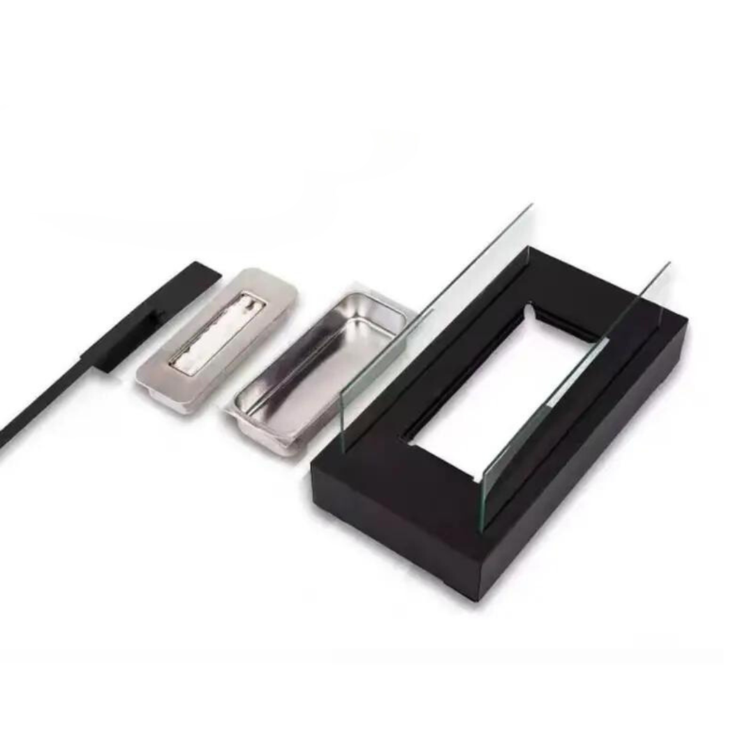 Bioethanol Table Fireplace with Modern Design