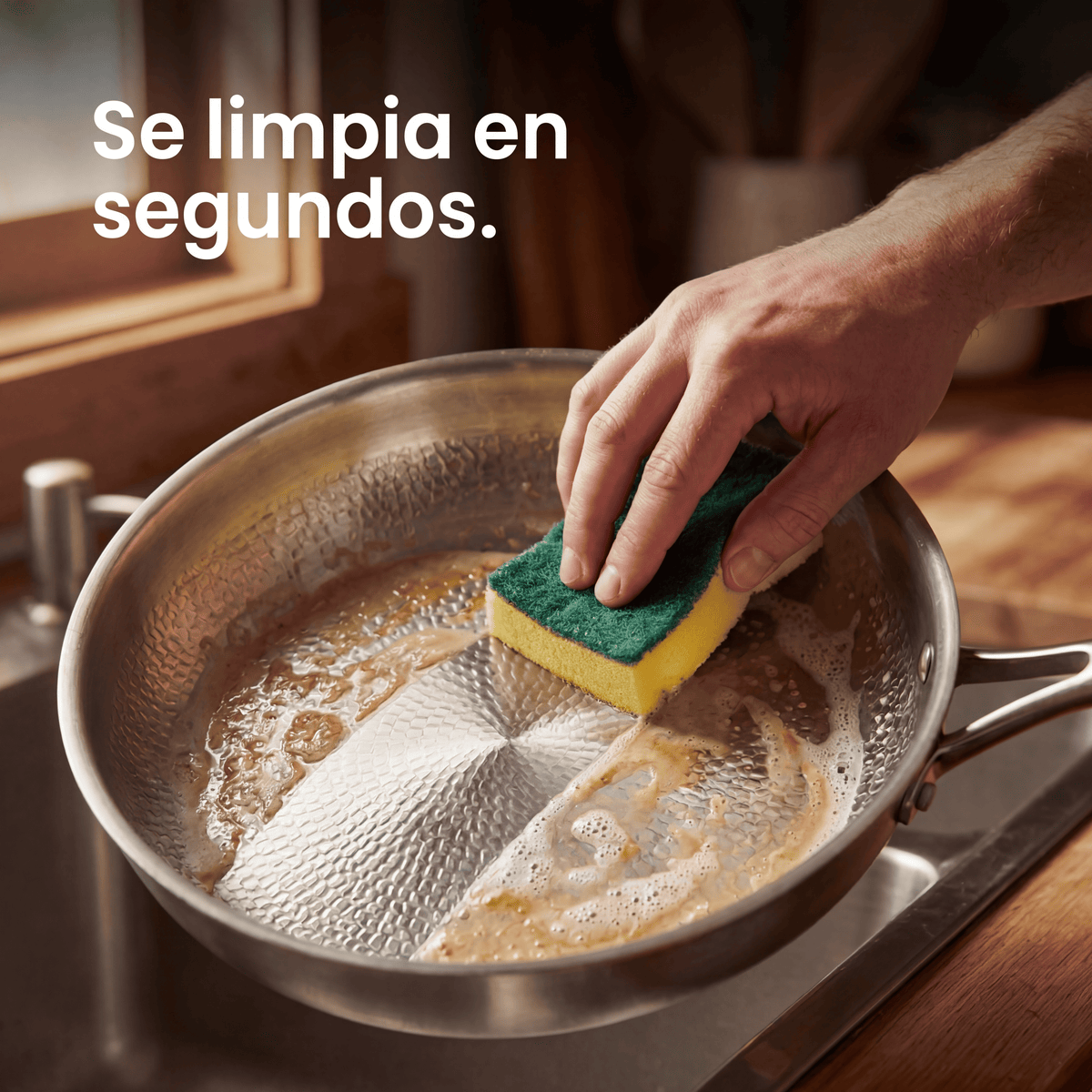 Chemical-Free Natural Non-Stick Titanium Frying Pan