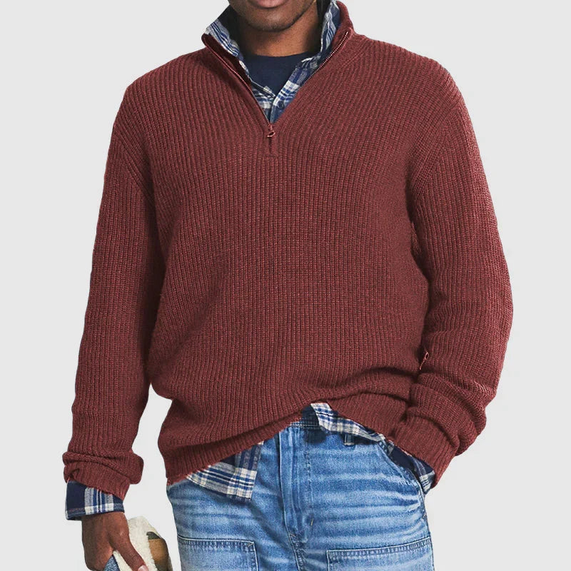 Classic Men's Crew Neck Sweater