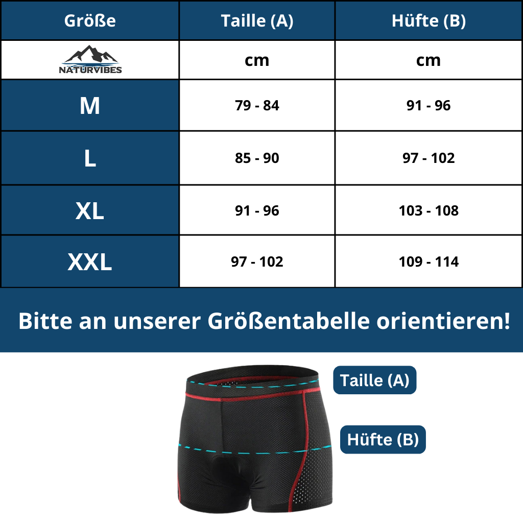 Comfortable Padded Cycling Shorts