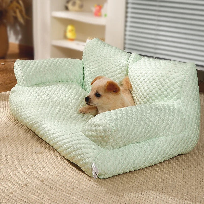 Cooling Dog Sofa in Breathable Fabric