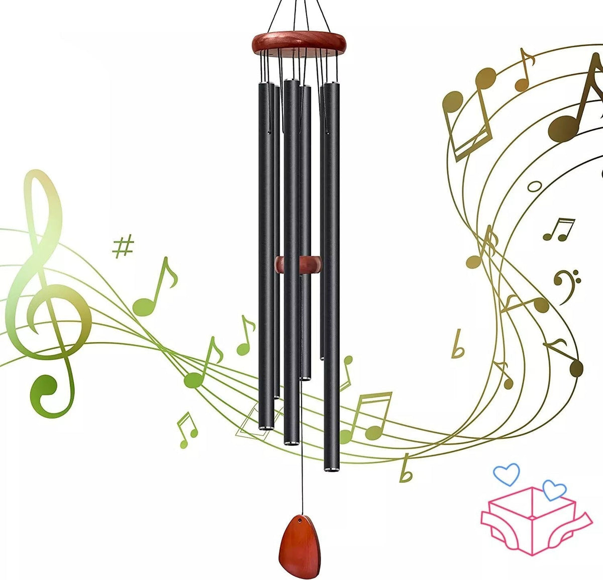 Deep Tone Aluminum Wind Chimes