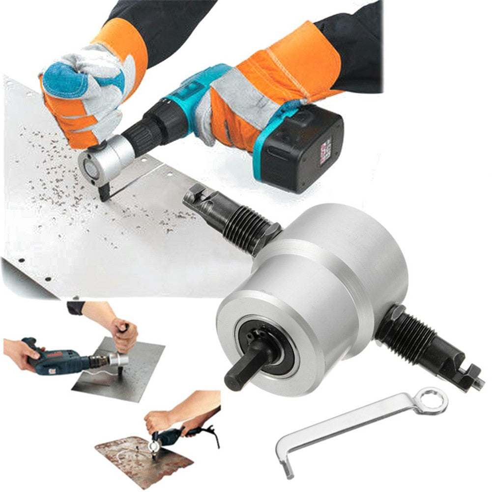 Double-Head Metal Nibbler Cutter