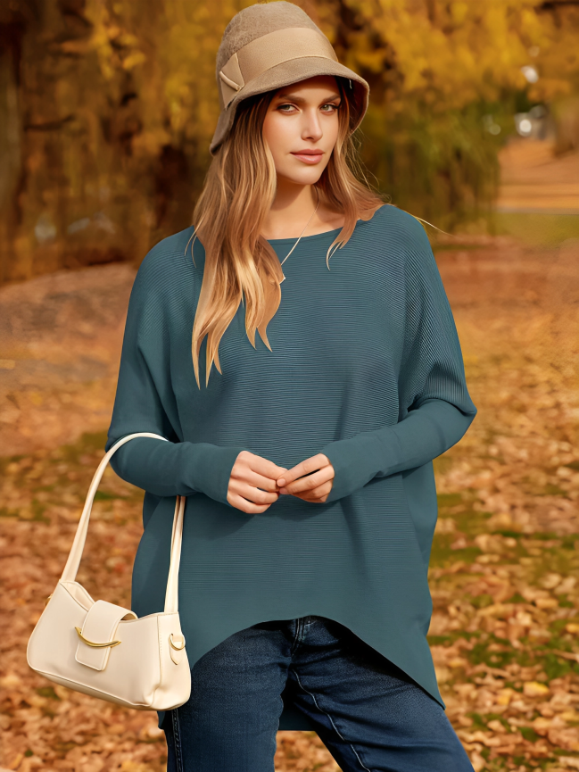 Elegant Oversized Sweater for Autumn