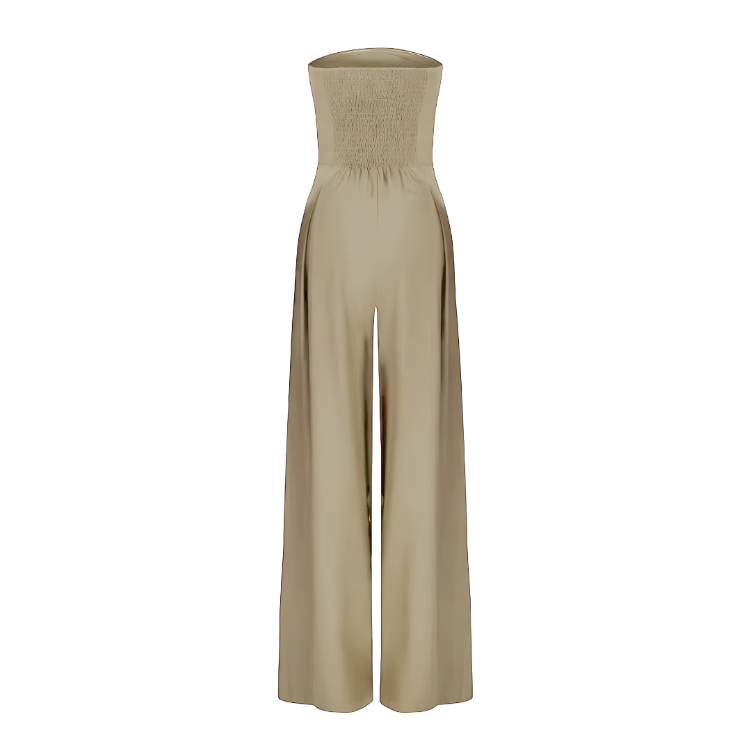 Elegant Strapless Jumpsuit