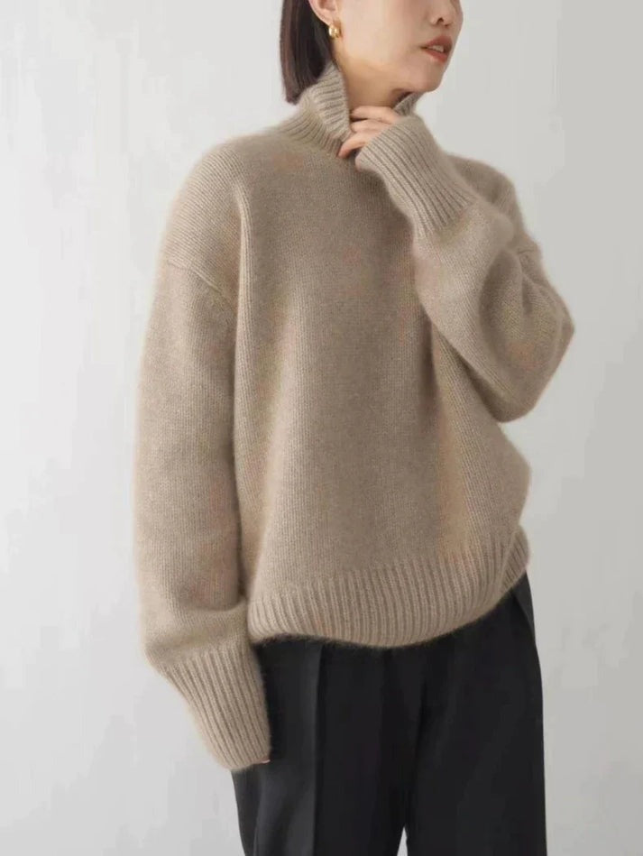 Elegant Turtleneck Winter Sweater