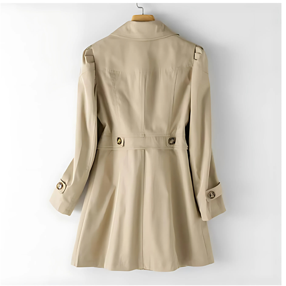 Elegant Women's Trench Coat – Stylish and Versatile