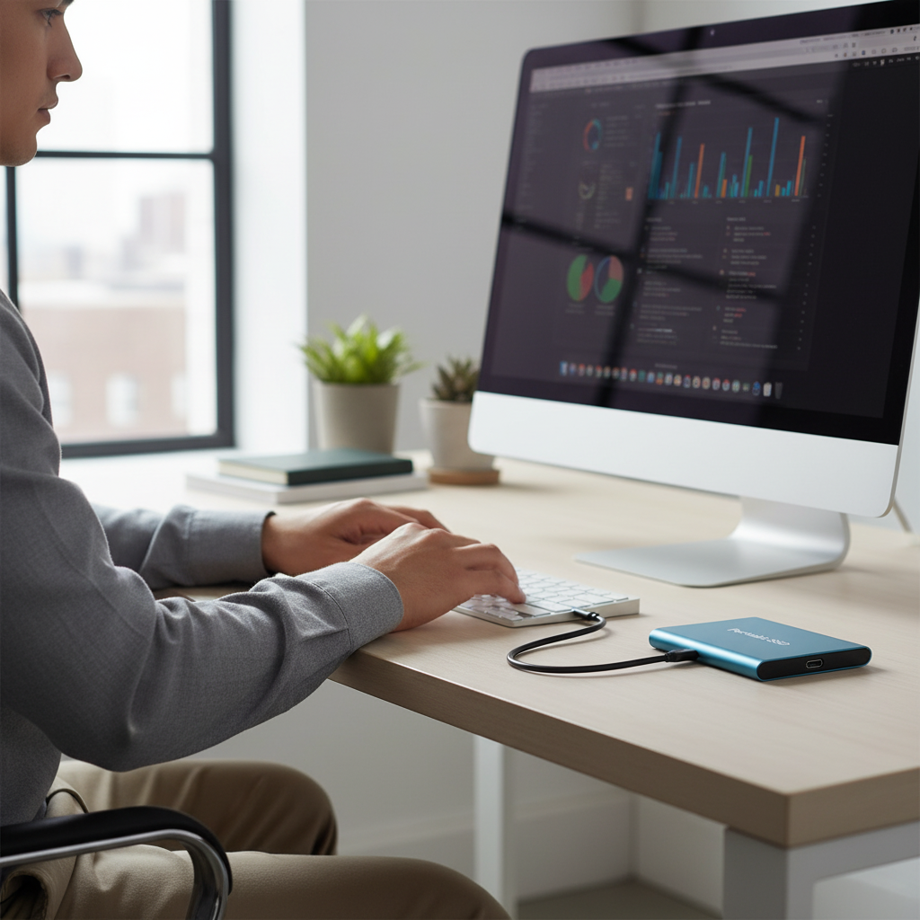 External SSD – High-Speed 4K Storage with Up to 30 TB & 1050 MB/s Speed