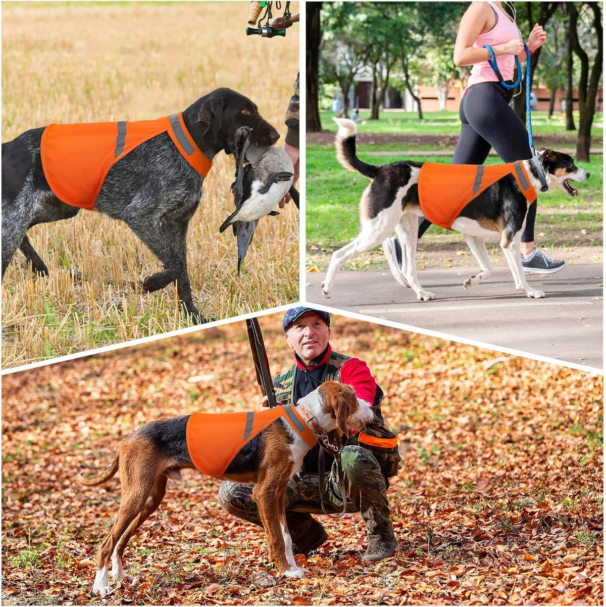 High-Visibility Reflective Dog Safety Vest