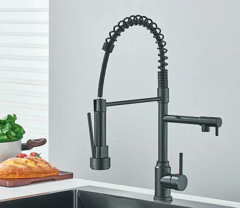 Kitchen Tap with 360° Swivel Spout