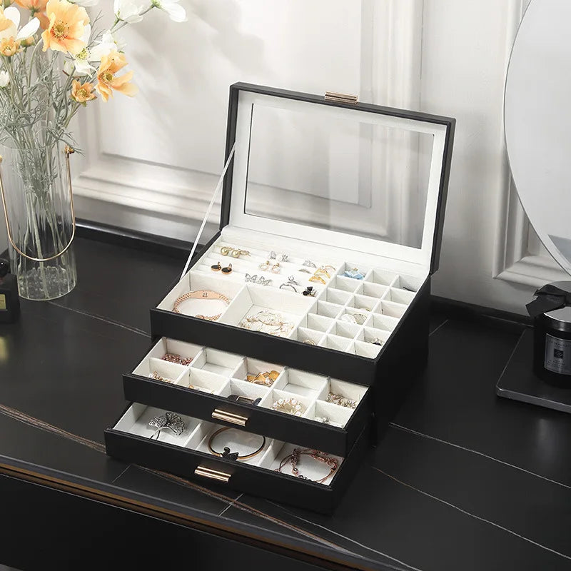 Large Luxury Jewellery Box - Jewellery Organiser