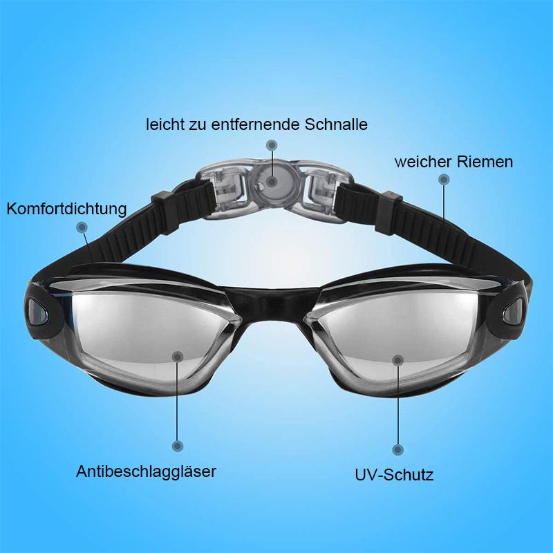 Leakproof Anti-Fog UV Protection Triathlon Swim Goggles