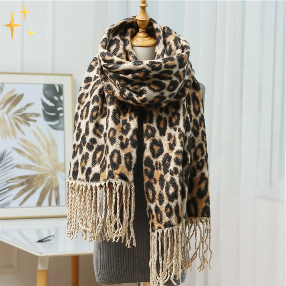 Leopard Print Scarf
