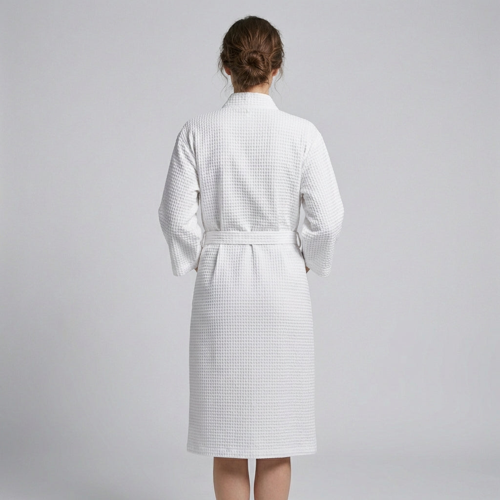 Lightweight Waffle Bathrobe for Couples