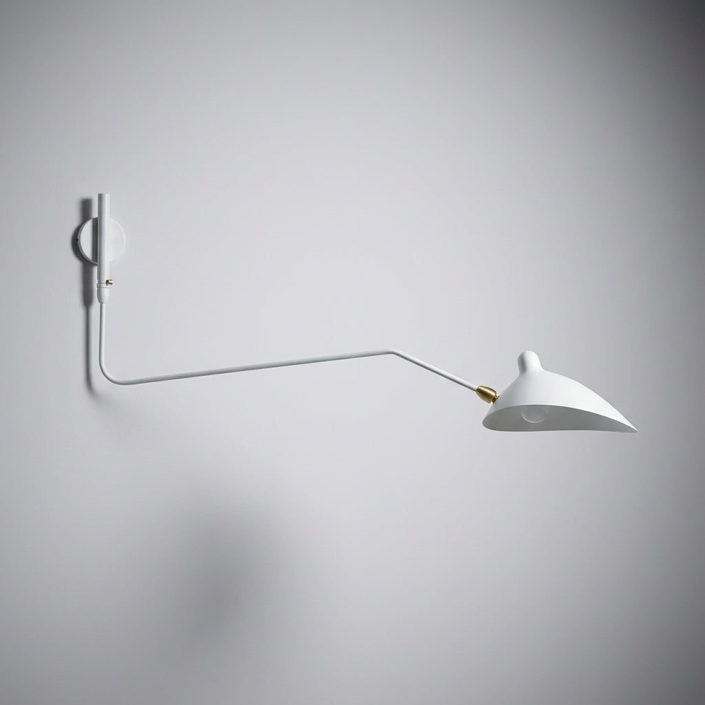 Long-Reach Swing Arm Wall Faucet – Lever Handle