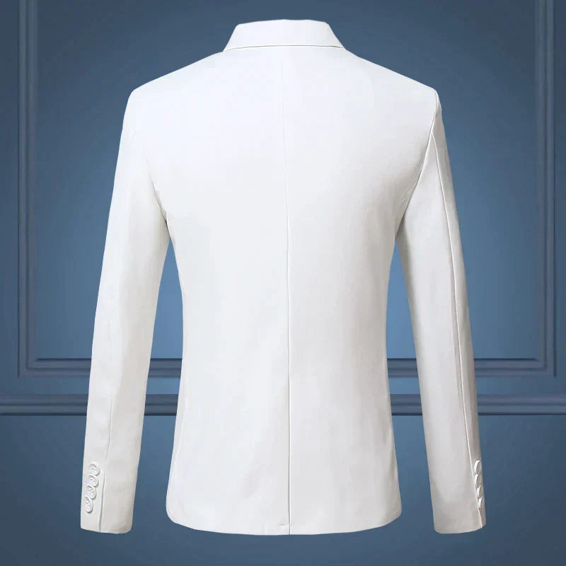 Men's Classic Blazer - Timeless Elegance for All Autumn Occasions