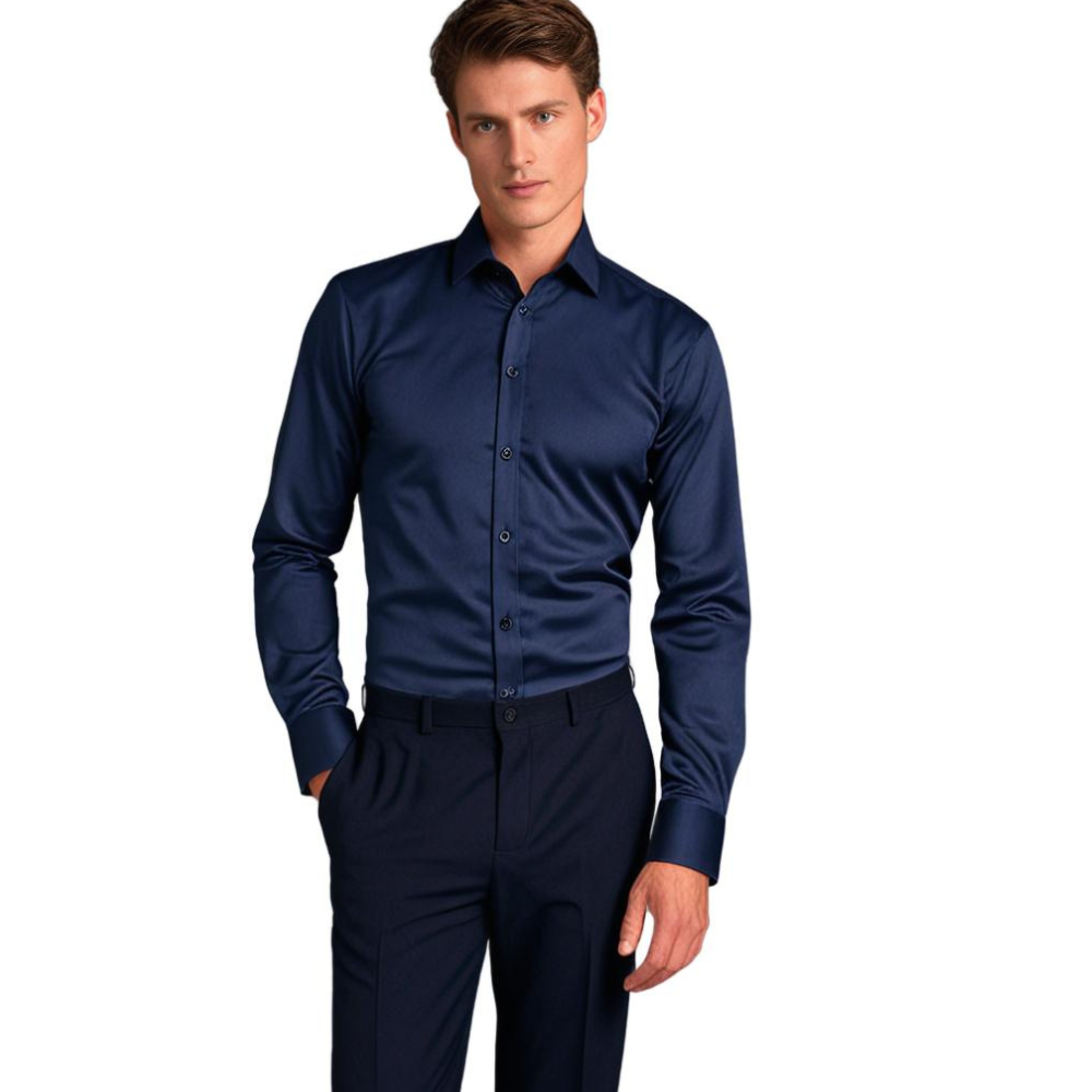 Men's Comfortable Stretch Dress Shirt