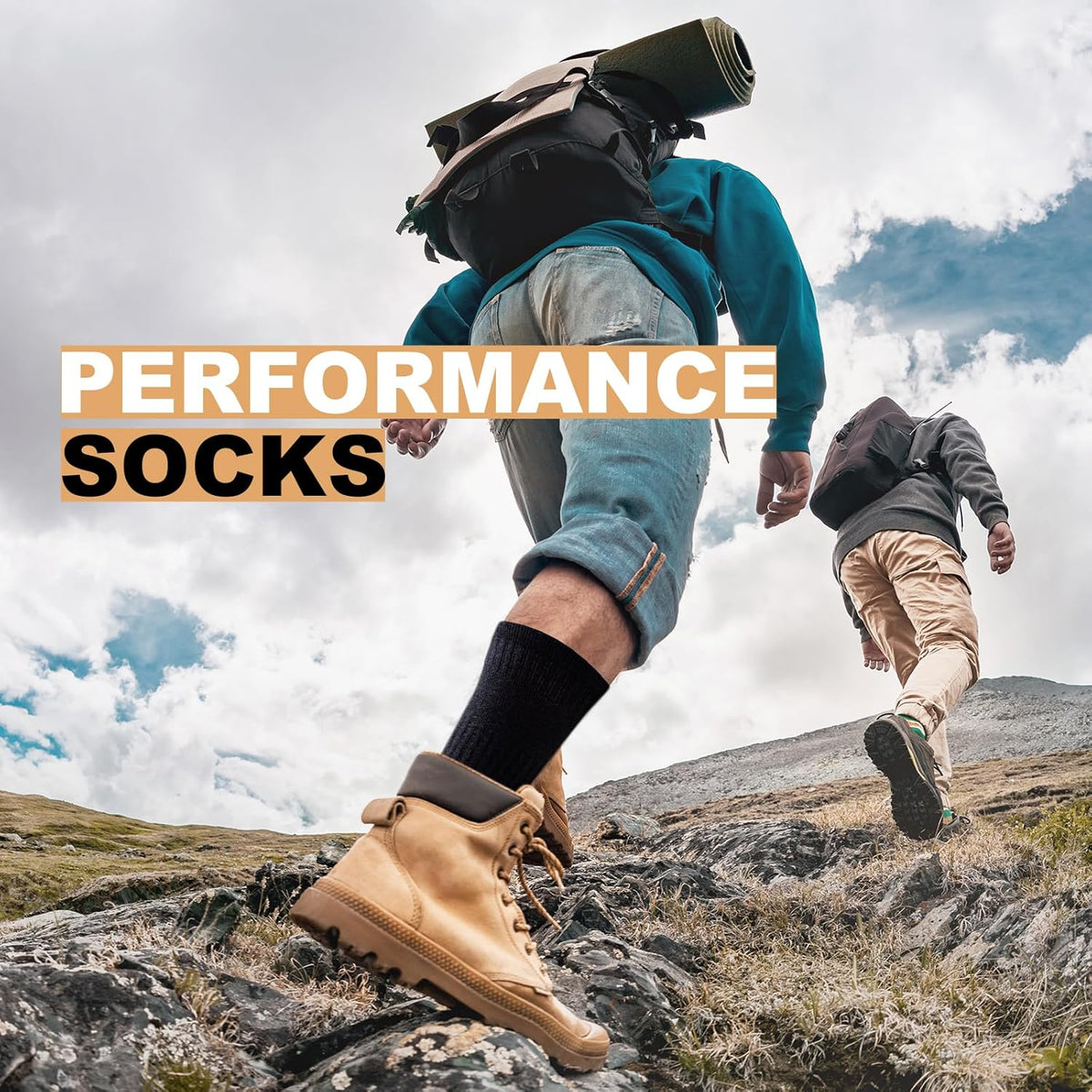 Men's Crew Socks (6 Pairs)