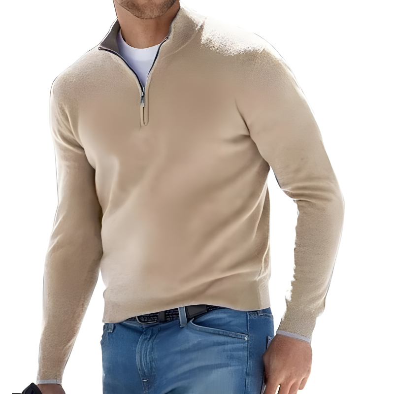 Men's Long-Sleeve Sweater – Soft and Timeless