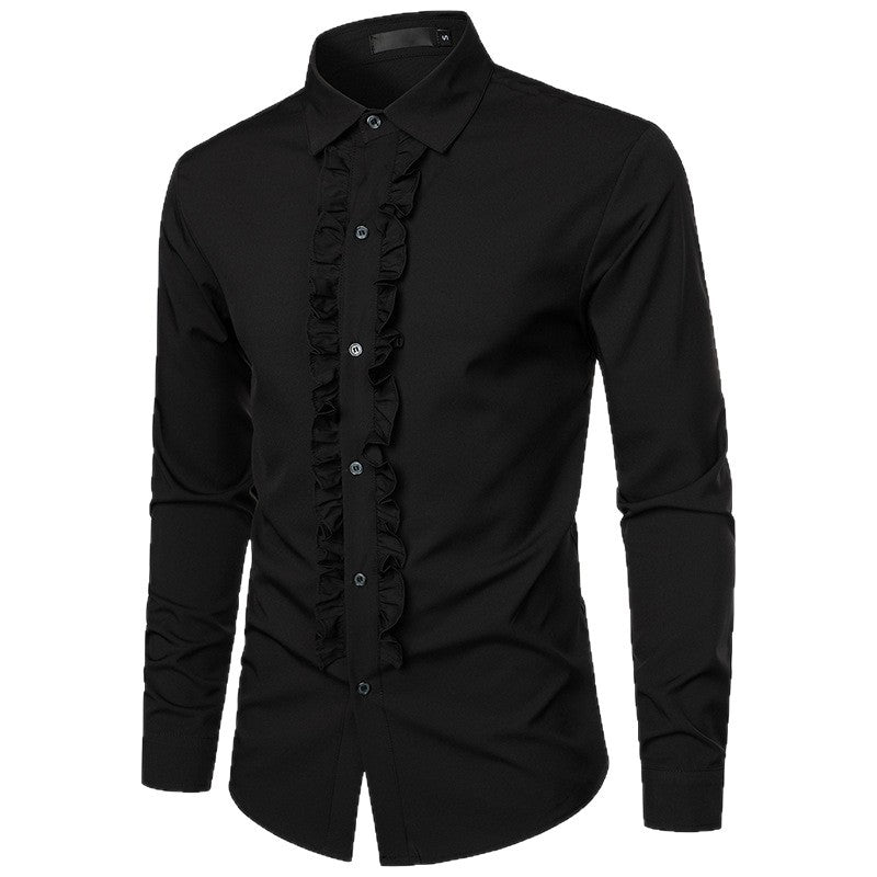 Men's Ruffle Shirt