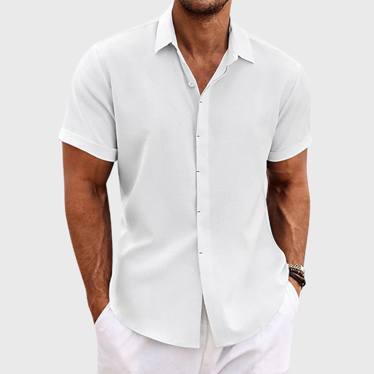 Men's Short Sleeve Shirt for Summer Comfort