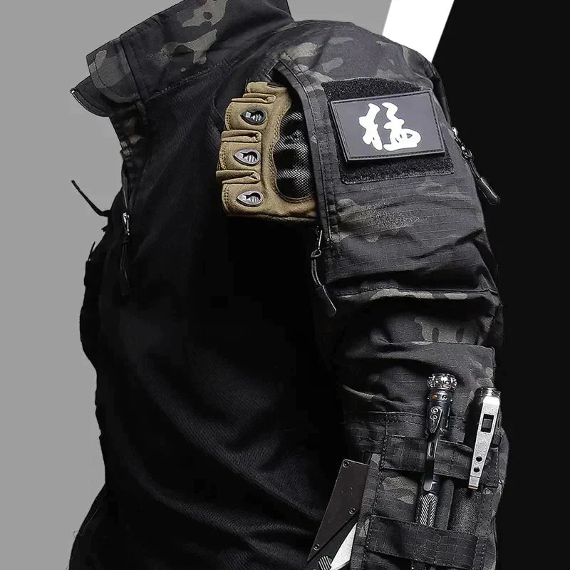 Men's Tactical Two-Piece Set for All-Weather Performance