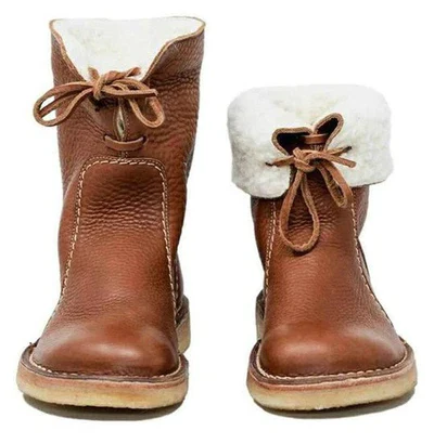 Men's Waterproof Lined Winter Ankle Boots