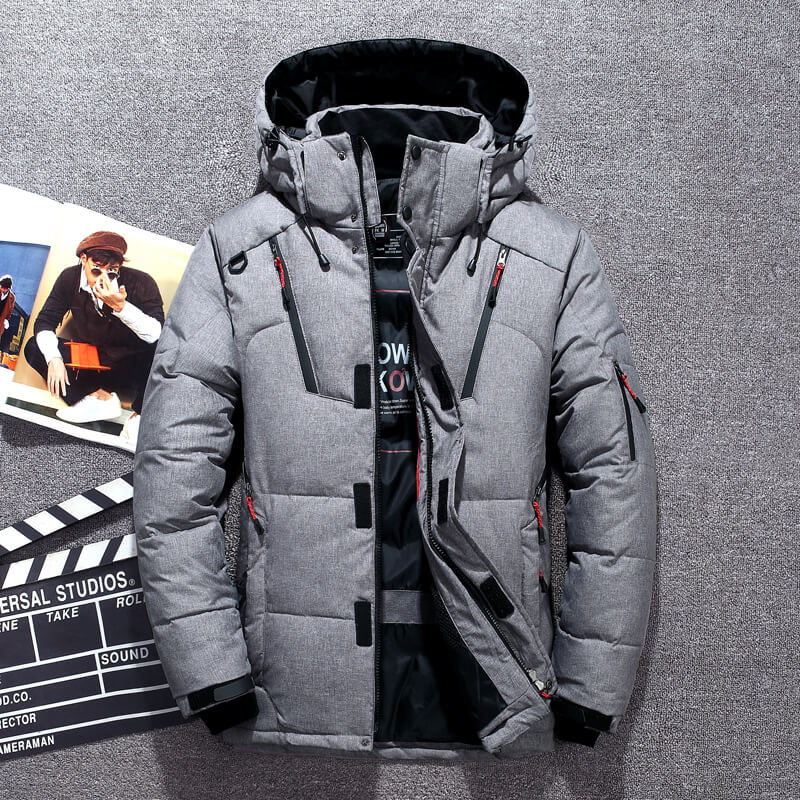 Men's Waterproof Winter Jacket, Warm and Durable