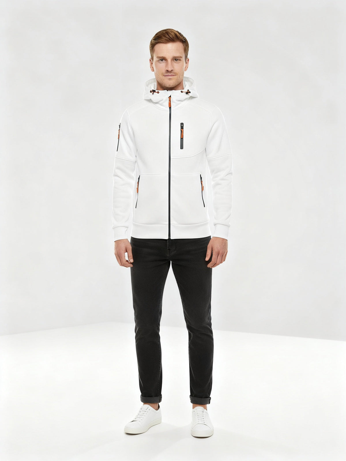 Men's Zip-Up Hoodie