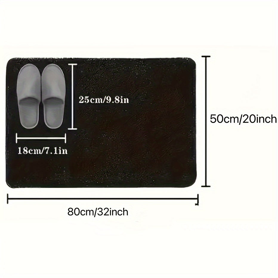 Microfiber Bath Mat – Ultra-Soft, Non-Slip & Washable Comfort for Bathroom Floors