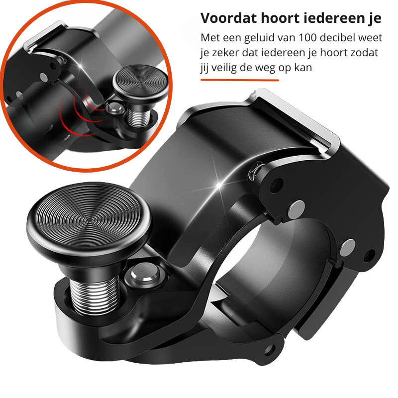 Minimalist Bicycle Bell - High-Tech Design - RingWave