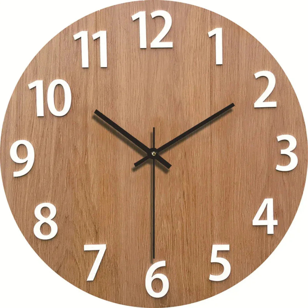 Nature-Inspired Wall Clock for Any Interior