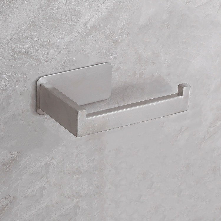 No-Drill Stainless Steel Toilet Paper Holder