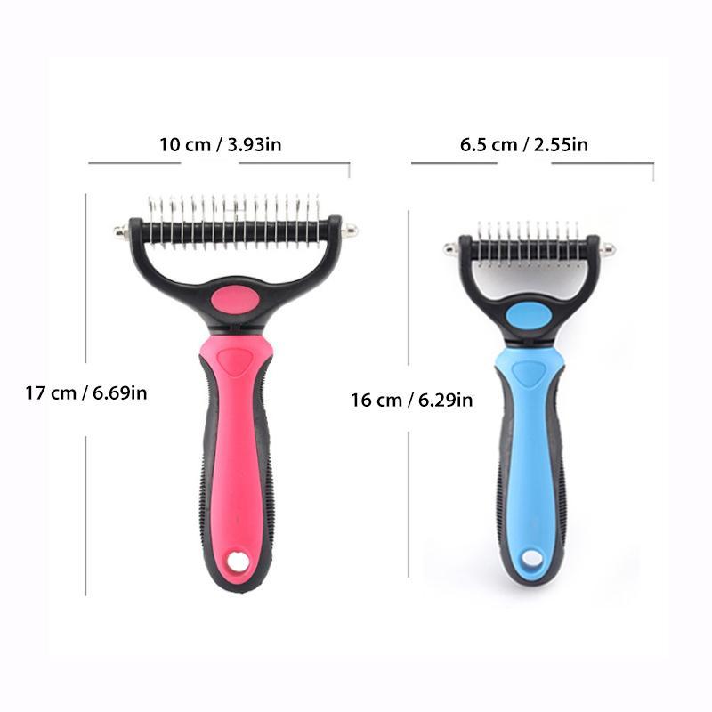 Pet Grooming Brush - All-in-One Dog and Cat Tool