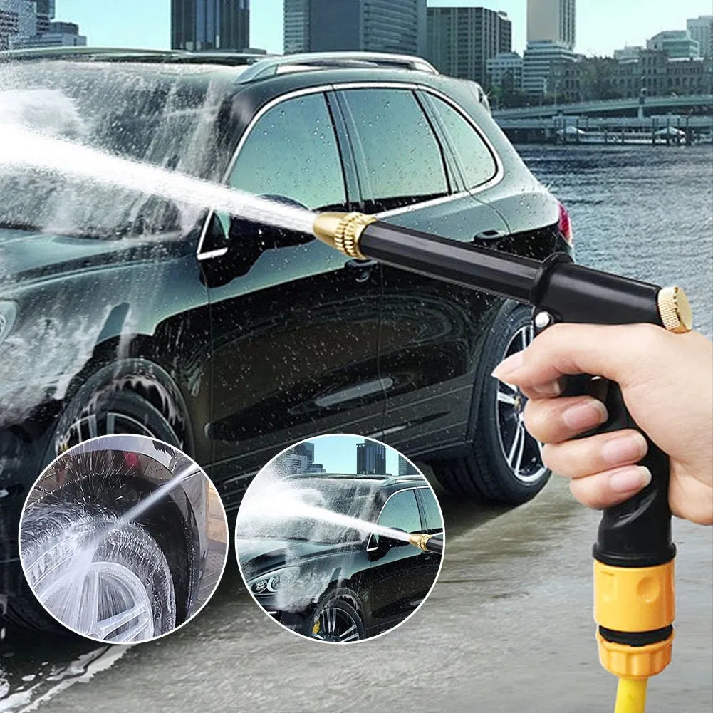 Portable Adjustable High-Pressure Water Spray Gun for Easy Cleaning