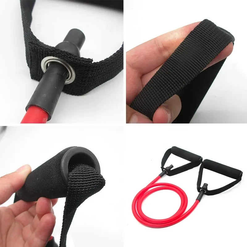 Resistance Band with Handles for Strength and Rehab