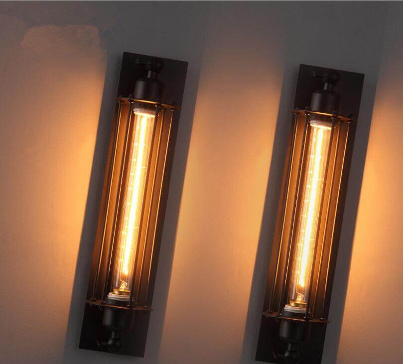 Retro E27 Industrial Wall Sconce | Classic Wall Lamp with Modern LED Design for Home Decor