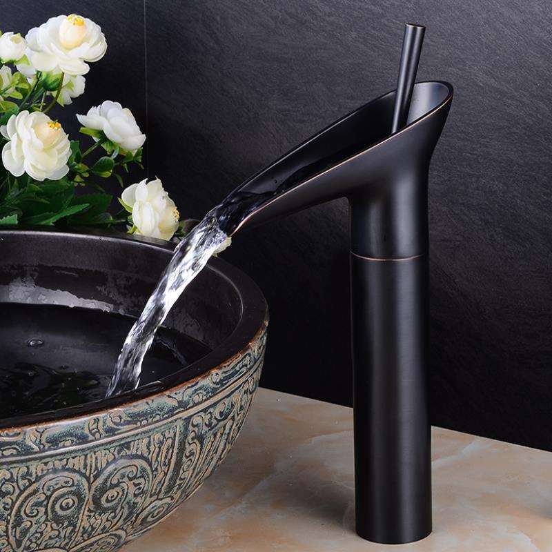 Retro Waterfall Basin Faucet