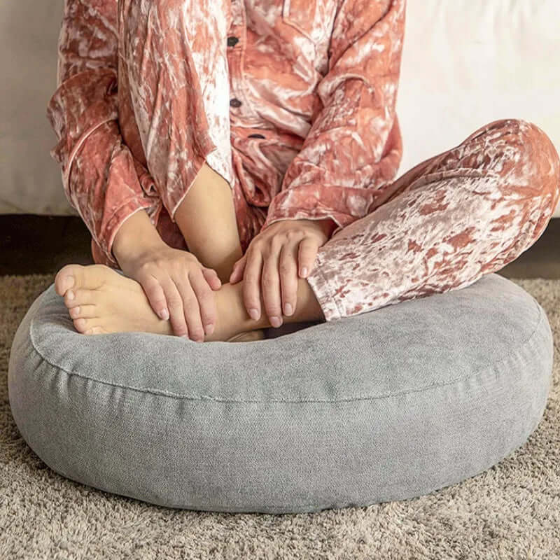 Round Meditation, Yoga, and Floor Cushion