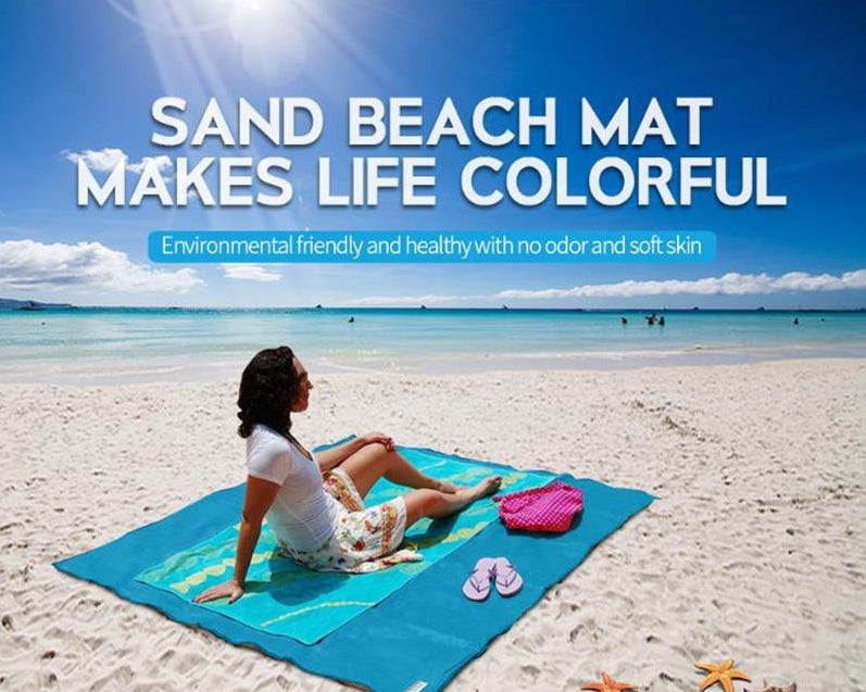 Sand-Free XXL Beach Towel - Outdoor Living
