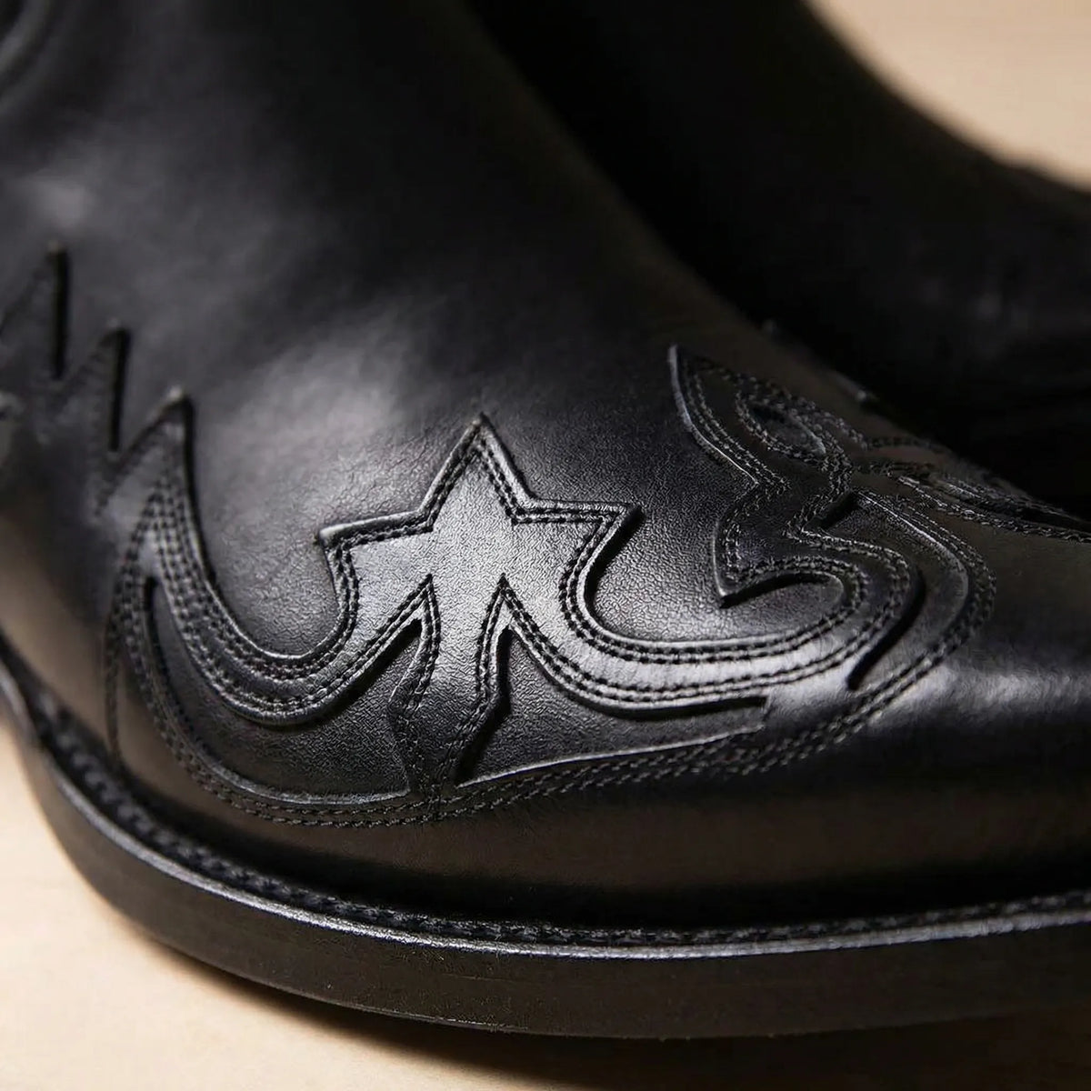Short-Shaft Cowboy Boots